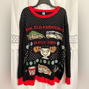 National Lampoon Christmas Vacation Griswold Old Fashioned Family Ugly Sweater